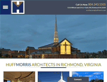 Tablet Screenshot of huffmorris.com